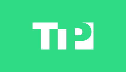 TIP logo green